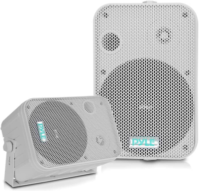 #ad Home Dual Waterproof Outdoor Speaker System 6.5 Inch Pair of Weatherproof Wall $134.99