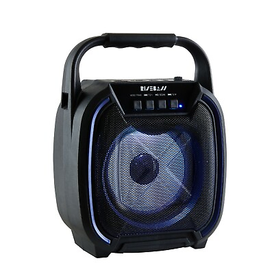 #ad 🔥Portable Mini Bluetooth Speaker TWS USB TF FM Radio Flashing Party Lights🔥 $22.00
