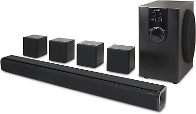 #ad ILive 5.1 Home Theater System with Bluetooth 6 Surround Speakers Wall Includes $164.40