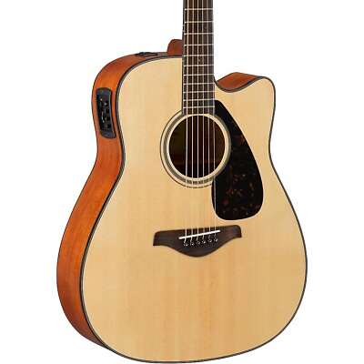 #ad Yamaha FG Series FGX800C Acoustic Electric Guitar Natural $299.99