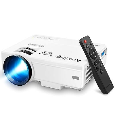 #ad Projector 2024 Upgraded Mini Projector Full HD 1080P Home Theater Video Proje... $80.33