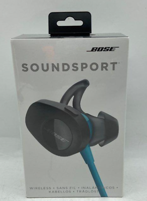 #ad Bose Soundsport Wireless In Ear Headphones Comfortable StayHear Tips Aqua Sealed $217.99