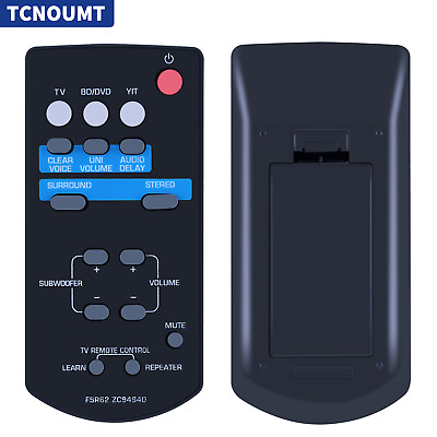 #ad FSR62 ZC94940 Remote Control For Yamaha SoundBar YAS 201 YAS 201BL YAS CU201 $7.90