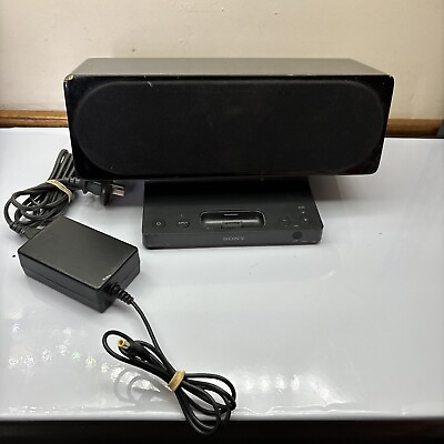 #ad Sony Speaker System 30 Pin iPhone iPod Dock SRS GU10iP AU $59.99