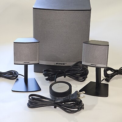 #ad Bose Companion 3 Series II Multimedia Speaker Surround Sound System w Subwoofer $159.99