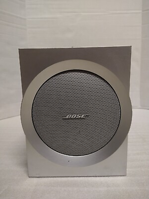 #ad #ad Bose Companion 3 Subwoofer Graphite Silver Subwoofer Only Untested Speaker $39.99