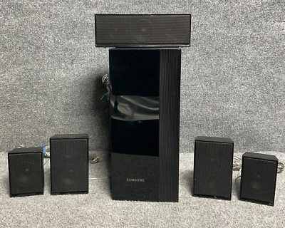 #ad Samsung Speakers amp; Subwoofer PS DW0 1 Surround Sound 5 Speakers 1 Subwoofer Set $80.02