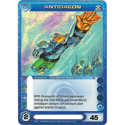 #ad Chaotic ANTIDAEON Promo Card Ripple Foil Pick your Energy $9.00