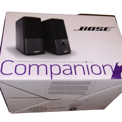 #ad Bose Companion 2 Multimedia Speaker System $130.00