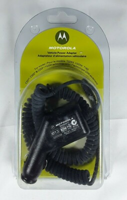 #ad Motorola Car Auto Vehicle DC Power Adapter Charger SYN8087C NEW C $14.99