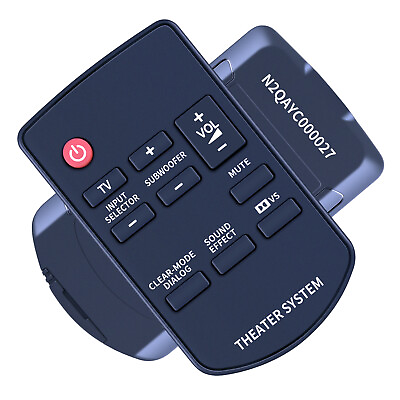 #ad New N2QAYC000027 Remote Control For Panasonic Sound Bar SC HTB500 SA HTB500 $7.99