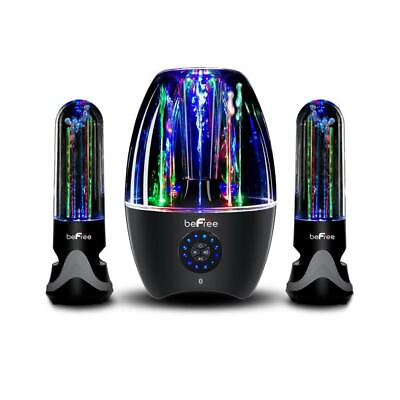 #ad 2.1 Channel Wireless Multimedia Sound System LED Dancing Water Bluetooth Speaker $114.94