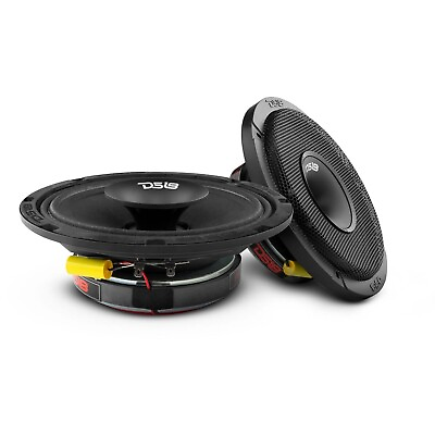#ad Pair DS18 PRO HY8MSL 8quot; Mid Range Shallow Slim Thin Drivers Speakers 8 Ohm 800 W $149.28