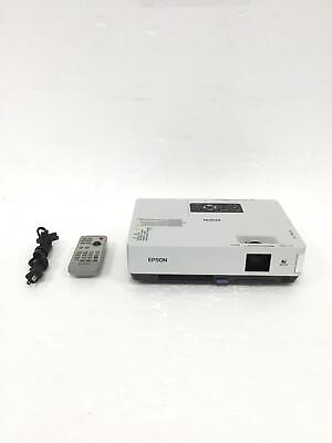 #ad EPSON EMP 1715 LCD Home Theater Projector Wireless w BulbRemote Control BULB $120.95