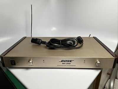 #ad Bose Wireless Microphone Reciever MH 3000 VHF High Band Cordless Dual Channel $129.99