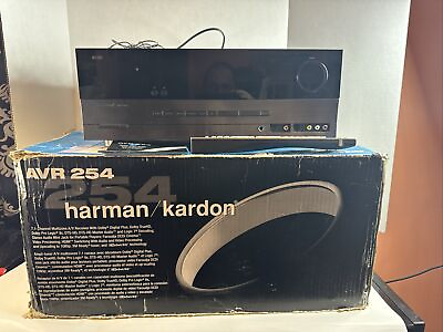 #ad Harmon Kardon AVR 254 Audio Video Home Theater Receiver HD 1080p 50w x 5 Ch $149.99