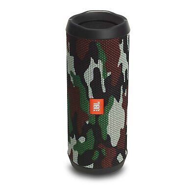#ad JBL FLIP 4 Camouflage Open Box Waterproof Bluetooth Speaker $69.97
