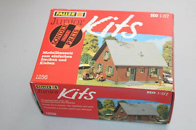 #ad FALLER 1256 Junior Kits Building Kit Home Gauge H0 Boxed $19.12