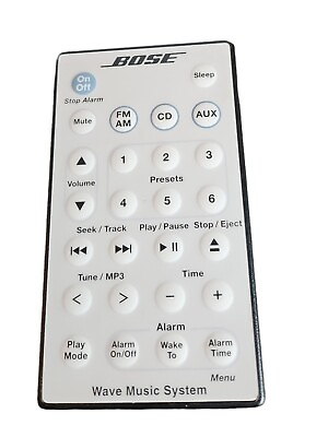 #ad Genuine Bose Remote Control For Wave Soundtouch Music Radio System $15.00