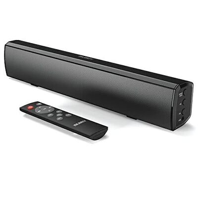 #ad Majority Bowfell Small Sound Bar for TV with Bluetooth RCA USB Opt AUX $49.03