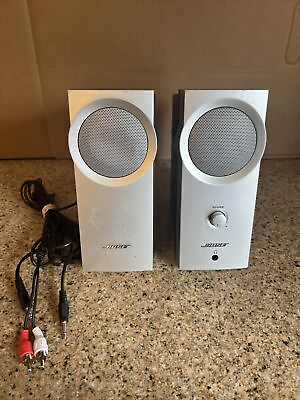 #ad #ad Bose Companion 2 Series I Computer Speakers Set of 2 No Power Cord See Pics $31.99