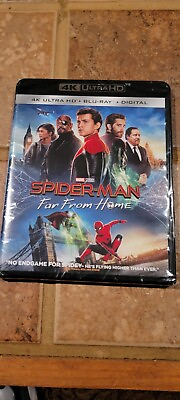 #ad SPIDER MAN: Far From Home 4KBlu ray Tom Holland Samuel Jackson Zendaya a $14.90