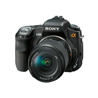 #ad Sony SONY Digital SLR Camera Lens Kit α200 Lens Kit $306.84