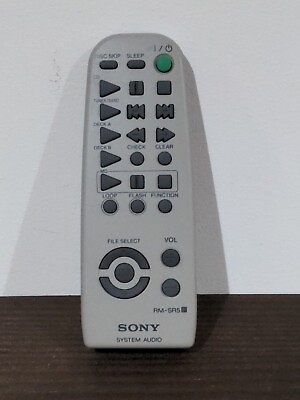 #ad Original Sony System Audio Remote Control RM SR5 C $24.95