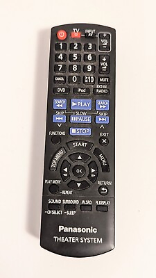 #ad Original Panasonic Theater System RemoteAYB000215 $12.00