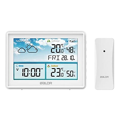 #ad Home Weather Station amp; Indoor Outdoor Thermometer with Wireless Remote Sensor... $41.03