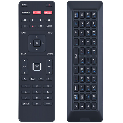 #ad New XRT500 For Vizio Smart TV Qwerty Keyboard Backlight LED Remote Control $9.99