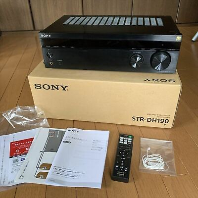 #ad SONY stereo amplifier Bluetooth phono input correspondence STR DH190 AC100V $295.55