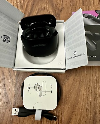 #ad Bose QuietComfort Ultra True Wireless Noise Cancelling Earbuds Black Color $155.00