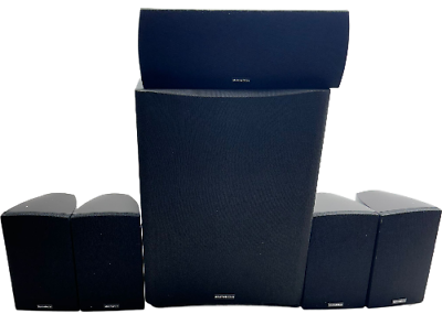 #ad #ad Martin Logan MLT 2 5.1 Compact Home Theater Speaker System 6 pc set $594.99