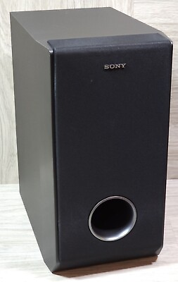 #ad Sony SS WP1200 Subwoofer For Surround Sound Systems Black 1.5 Ohms TESTED $69.95