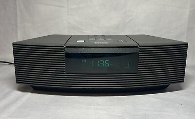 #ad Bose Wave Radio Music System AM FM Radio CD Player Tested Working Black AW1RCG $195.00