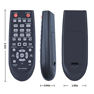 #ad New AH59 02546B Remote Control For Samsung Sound Bar HW F551 HW F550 HW F550 ZA $9.97