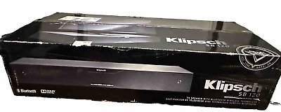 #ad Klipsch SB 120 Theater Speaker Sound Bar Amplified Bluetooth NEVER TAKEN OUT $199.00