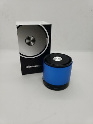 #ad #ad Rechargeable Wireless Bluetooth Speaker Portable Mini Usb Audio New Blue small $18.99
