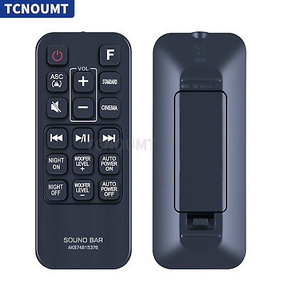 #ad New AKB74815376 Remote Control For LG Sound Bar SJ3 SPJ4B W SH4 SH4D SPJ4B W $12.99