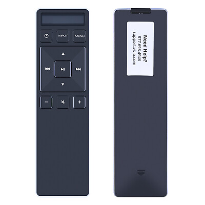 #ad New XRS5512 F Remote Control For Vizio Soundbar System Player with Display Black $12.99