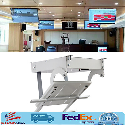 #ad Electric Motorized Flip Down Pitched Roof Ceiling TV Bracket Mount for 32quot; 70quot; $286.90