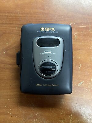 #ad GPX Stereo Cassette Player Personal Walkman C3038M with bass boost works $16.95