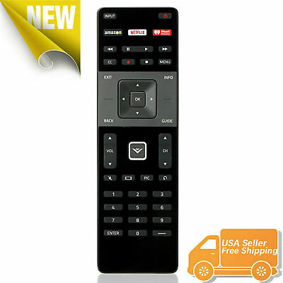 #ad XRT122 for Smart TV Vizio Remote Control w Amazon Netflix iHeart Radio APP Key $14.88