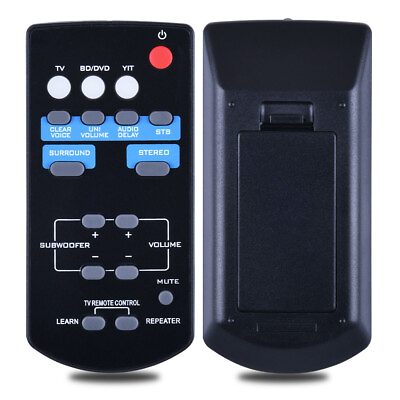 #ad New FSR60 WY57800 For Yamaha Soundbar Remote Control ATS1010 YAS101 YAS 201BL $7.75