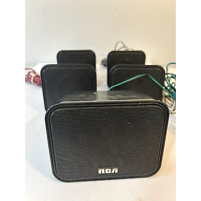 #ad RCA RTD325W Surround Sound Home Theater 5 Speaker Set4 Front amp; Back 1 Center $28.98
