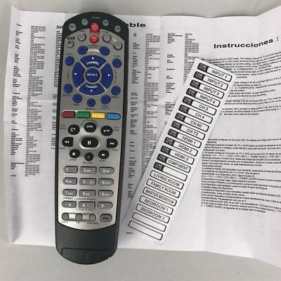 #ad New Fit For Dish Network 20.1 IR Satellite TV DVD VCR Learning Remote Control $10.16