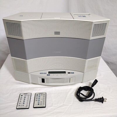 #ad Bose Acoustic Wave Music System CD3000 With CD Multi Disc Changer And Remotes $320.00