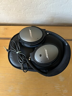 #ad Bose QuietComfort QC25 Wired Noise Canceling Headphones Black $70.00