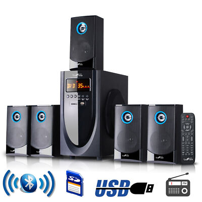 #ad Befree Sound 5.1 Channel Surround Sound Bluetooth Speaker System $184.99